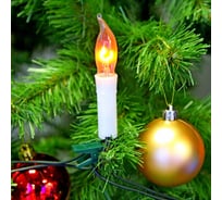 Электрогирлянда SHLights Мерцающие свечи, внутреняя, 10 ламп, IE12-04010(24)