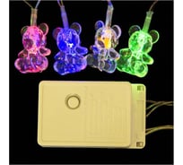 Электрогирлянда SHLights Медведи 30 мульти LED, 3м, LD030WW-BR