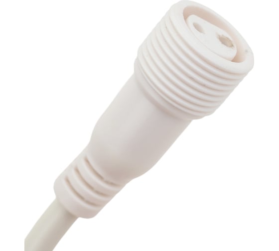 Удлинитель TEAMPROF 2 м, 2 pin, белый TPF-EC2-2-W