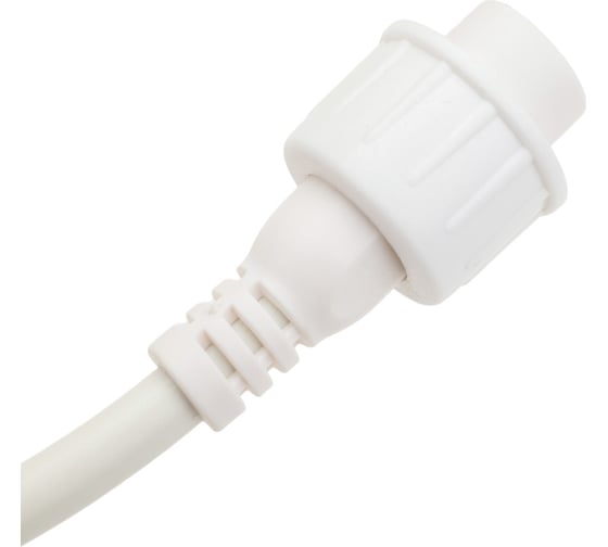 Удлинитель TEAMPROF 2 м, 2 pin, белый TPF-EC2-2-W