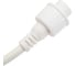 Удлинитель TEAMPROF 2 м, 2 pin, белый TPF-EC2-2-W 4
