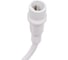 Коннектор TEAMPROF папа-мама, 2 pin, белый TPF-MF2-60/2-W 5