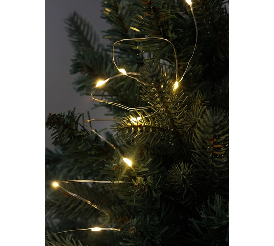 Гирлянда SHLights Нить 20 тепл белых минидиодов, 1,9 м, LDM020WW-BO