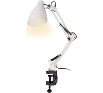 Настольный светильник ФАZА TBL-02, под лампу Е27, струбцина, база,, белый 5046252