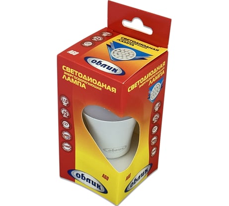 Лампа LED Облик 15Вт A60 Е27 230v 3000k 7682