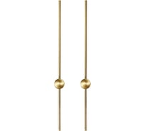 Настенные светодиодные светильники Балтийский светлячок 2 шт, 80 см золотые 2S-80ZD