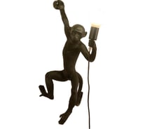 Настенный светильник Балтийский светлячок Monkey, черный, левая сторона LM-1003CHL