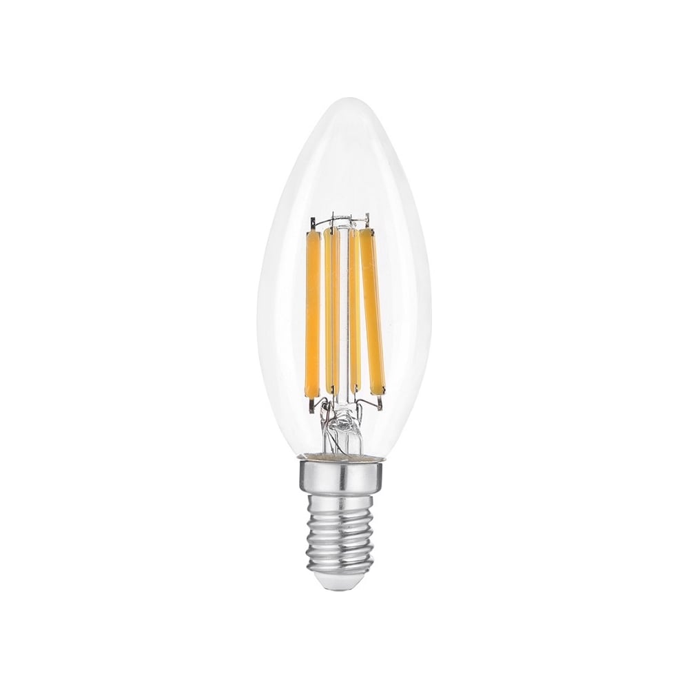 Светодиодная лампа General Lighting Systems Филамент прозрачный E14 ...