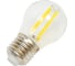 Светодиодная лампа General Lighting Systems Филамент прозрачный E27 15Вт 1070Лм 4500К Нейтральный белый свет Шар GLDEN-G45S-15-230-E27-4500 661438 5