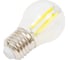 Светодиодная лампа General Lighting Systems Филамент прозрачный E27 15Вт 230В 1100Лм 6500К Холодный белый свет Шар GLDEN-G45S-15-230-E27-6500 661439 2