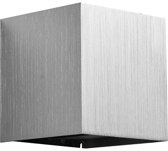 Фасадный светильник General Lighting Systems двойной GX53, 130х103х103мм, регулируемый угол рассеивания, металл, квадрат, хром GWL-2GX53-M-IP20 661334