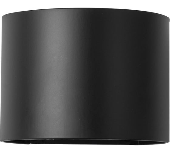 Фасадный светильник General Lighting Systems двойной GX53, 141х130х120мм, регулируемый угол рассеивания, металл, круг, черный GWL-2GX53-M-IP20 661329