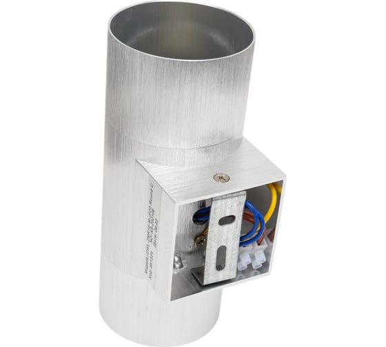 Фасадный светильник General Lighting Systems двойной GU10, 170х100х70мм, металл, круг, хром IP20 GWL-2MR16-M-IP20 661324