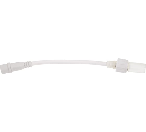 Переходник TEAMPROF нить - дюралайт, белый (ТРИ ЧАСТИ) TPF-EC2-015-S-DL-W