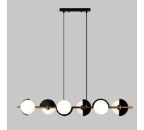 Подвесной светильник Eurosvet 70149/6 черный/латунь a064821