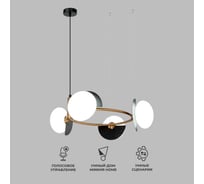 Подвесной светильник Eurosvet 70150/4 черный/латунь a064822
