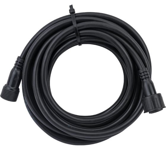 Удлинитель TEAMPROF 5 м, 2 pin, чёрный TPF-EC2-5-B