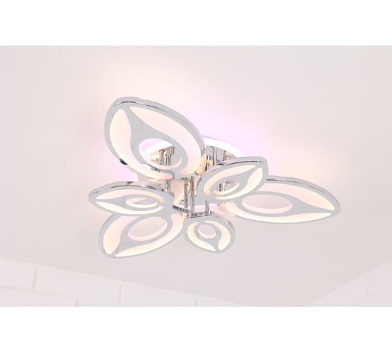 Люстра Schaffner Gambito led 120w+22w 62017-3+3-TL Chrome 1