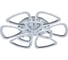 Люстра Schaffner Real led 186w+30w 39421-6+3-DA-TL Chrome 3