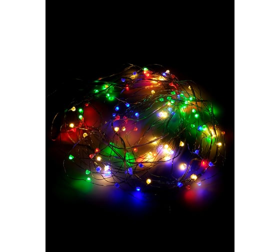 Декорация SHLights Лучи,120 супер ярких минидиод, 6 нитей, LDMS120-BL6-СM