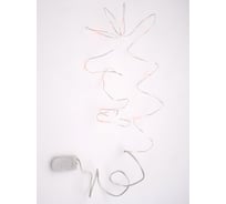 Гирлянда SHLights Нить 20 синих минидиодов ,1,9м, на батарейках, LDM020B-BO