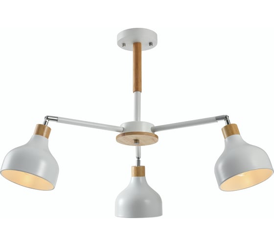 Люстра PowerLight SPEKTRA 3хЕ27x60W белый 1-016730 1