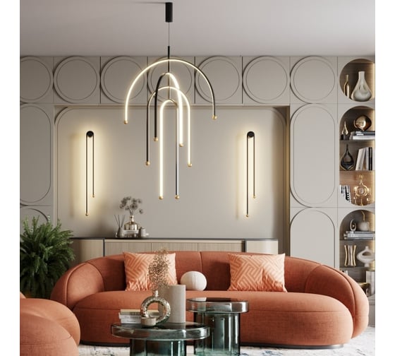 Подвесной светильник ODEON LIGHT LED 95W MEMFI 6633_95 6633_95L