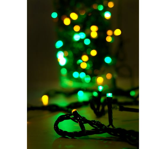 Гирлянда SHLights Нить 50 мульти LED, 5 м, 8 реж, внутр ILD050C-GM