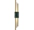 Настенный светильник Crystal lux CARTA AP6W LED GREEN/BRASS 1