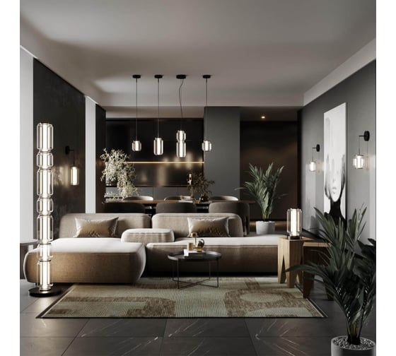 Торшер ODEON LIGHT LED 53W JAM 5409/53FL