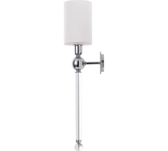 Бра Crystal lux MIRABELLA AP1 CHROME/WHITE
