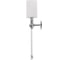 Бра Crystal lux MIRABELLA AP1 CHROME/WHITE 1