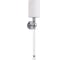 Бра Crystal lux MIRABELLA AP1 CHROME/WHITE 2