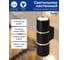 Настенный светильник FERON ml1860 zen mr16 35w, 230v, 2хgu10, черный, золото ip20 48649 2