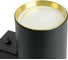 Настенный светильник FERON ml1860 zen mr16 35w, 230v, 2хgu10, черный, золото ip20 48649 9