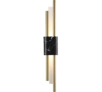 Настенный светильник Crystal lux CARTA AP6W LED BLACK/BRASS