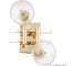 Бра Crystal lux LUXURY AP2 GOLD 1