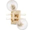 Бра Crystal lux LUXURY AP2 GOLD 2