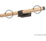 Подсветка для зеркал Crystal lux PRADA AP10W BRASS 1