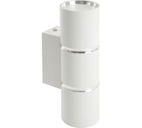 Настенный светильник FERON ml1860 zen mr16 35w, 230v, 2хgu10, белый, хром ip20, 48650