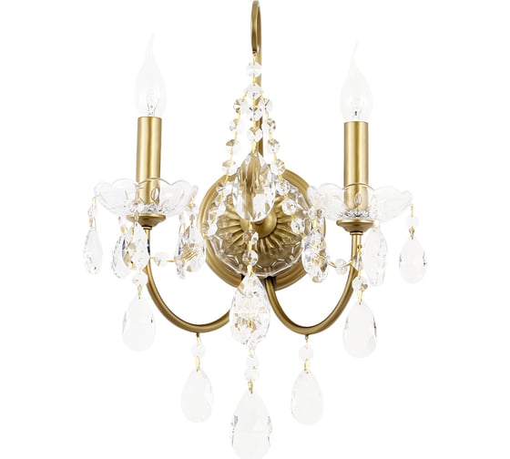 Бра Crystal lux ODELIS AP2 GOLD