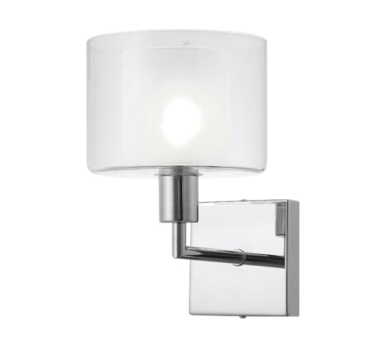 Бра Crystal lux MAESTRO AP1 CHROME