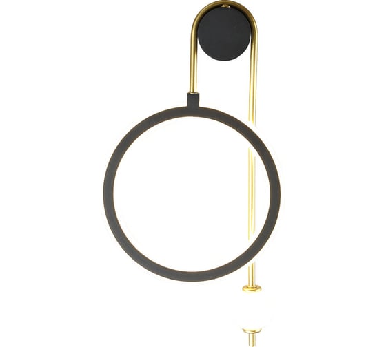 Бра Crystal lux CORIDA AP25W LED BLACK/GOLD