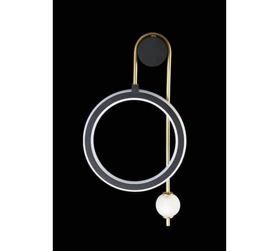Бра Crystal lux CORIDA AP25W LED BLACK/GOLD
