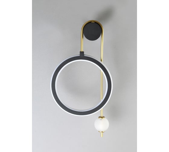 Бра Crystal lux CORIDA AP25W LED BLACK/GOLD