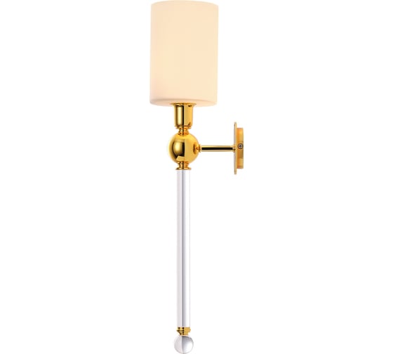 Бра Crystal lux MIRABELLA AP1 GOLD/WHITE