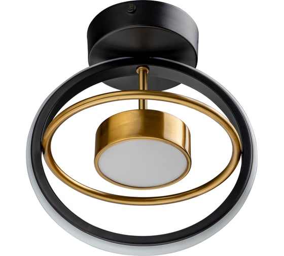 Люстра RITTER LED диммер FALENA шар 235x200x275 14Вт 2700/4000/6400 6м чер/з 51598 6