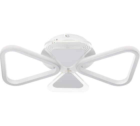 Потолочная люстра RITTER LED диммер NUVOLA с ДУ, 3 режима, 500x335x100, 72Вт, 22м, белый, , 52938 9