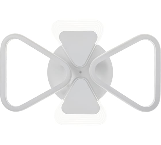 Потолочная люстра RITTER LED диммер NUVOLA с ДУ, 3 режима, 500x335x100, 72Вт, 22м, белый, , 52938 9