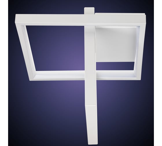 Потолочная люстра RITTER LED диммер FALENA 3 режима 250x250x215 24Вт 2700K/4200K/6400K 9м бел 51621 1
